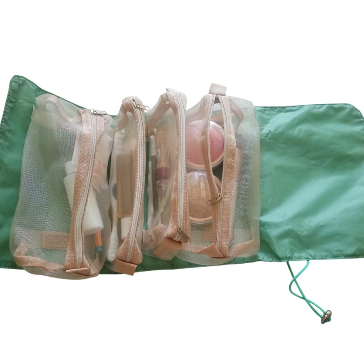 GENERICO - Neceser envolvente 4 en 1 porta Cosméticos + dispensador de Perfume