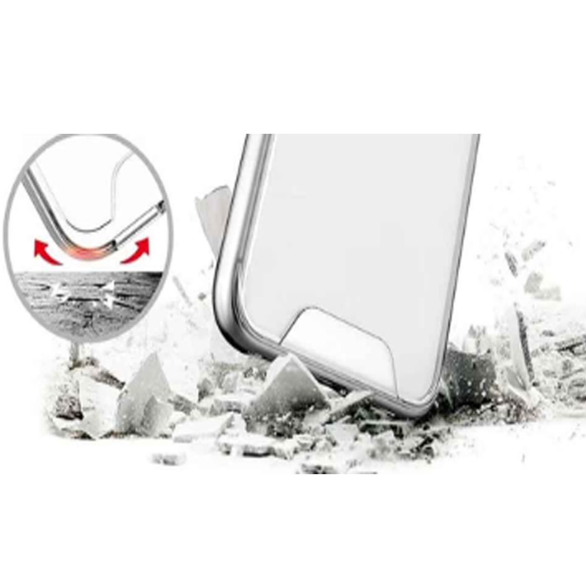 GENERICO - Case Funda Compatible Con iPhone 17  - Transparente