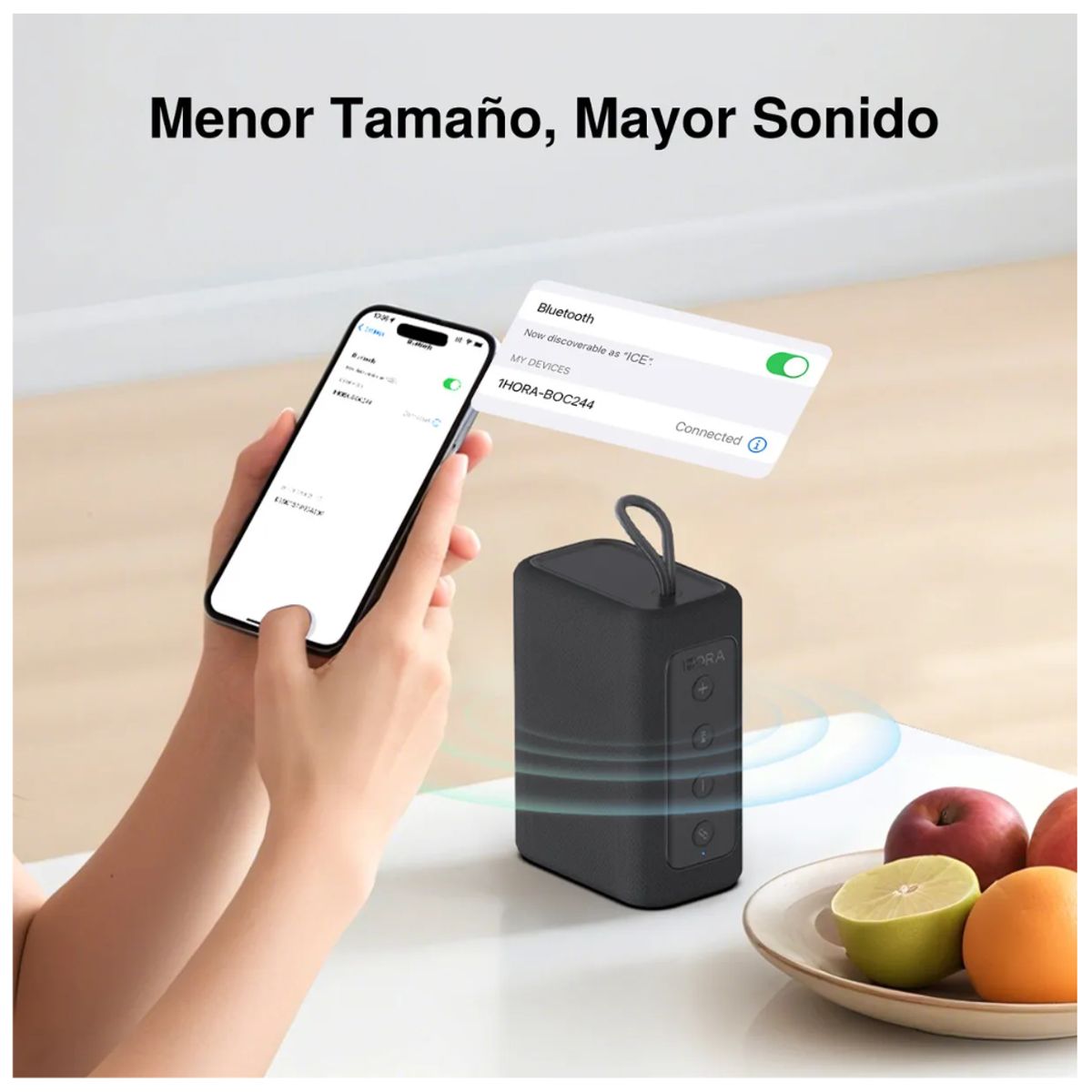 SEISA - Parlante para  Bicicleta Bluetooth 1HORA Inalambrico Portatil Bateria 2000mAh