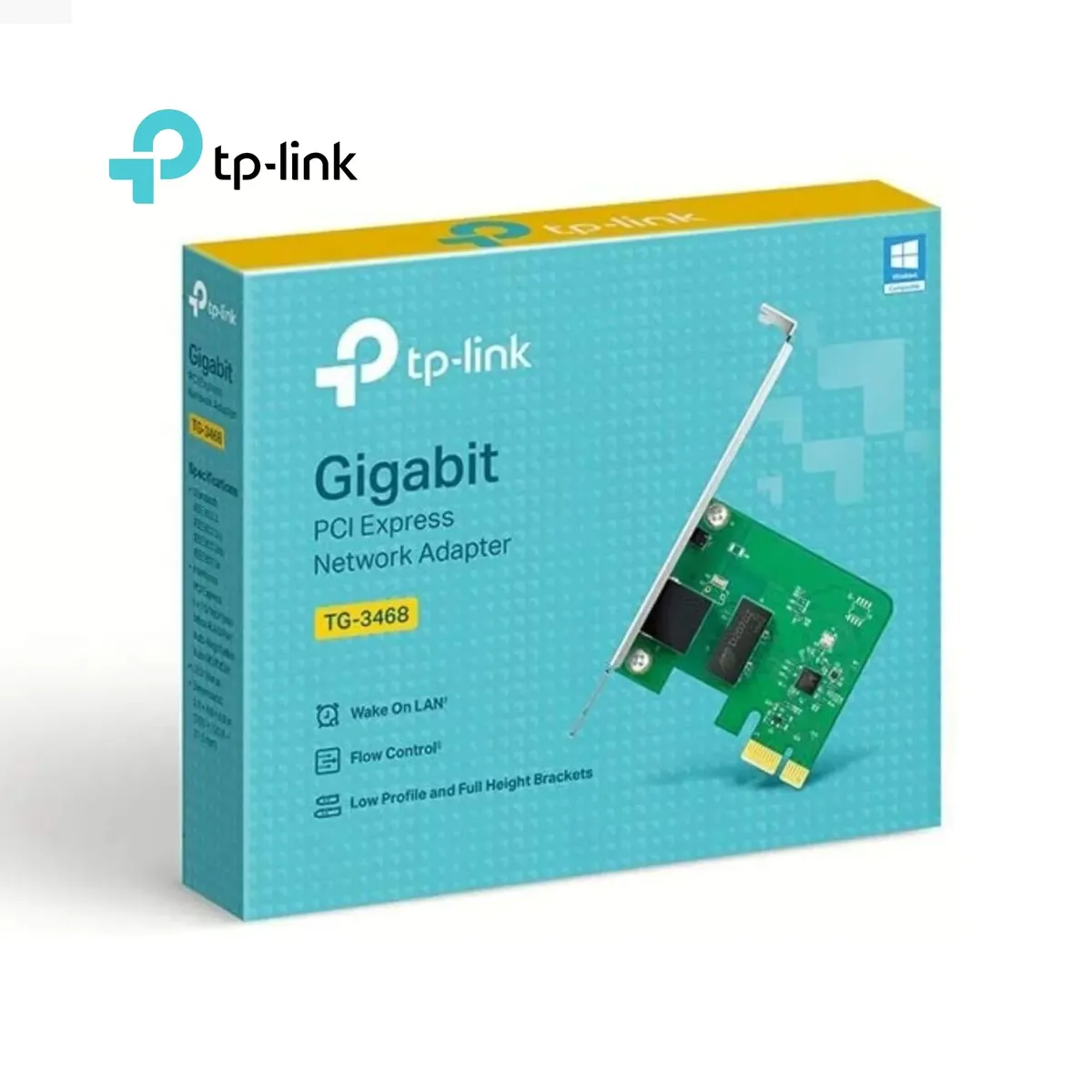 TP LINK - TARJETA DE RED PCI EXPRESS TP-LINK TG-3468 GIGABIT 101001000
