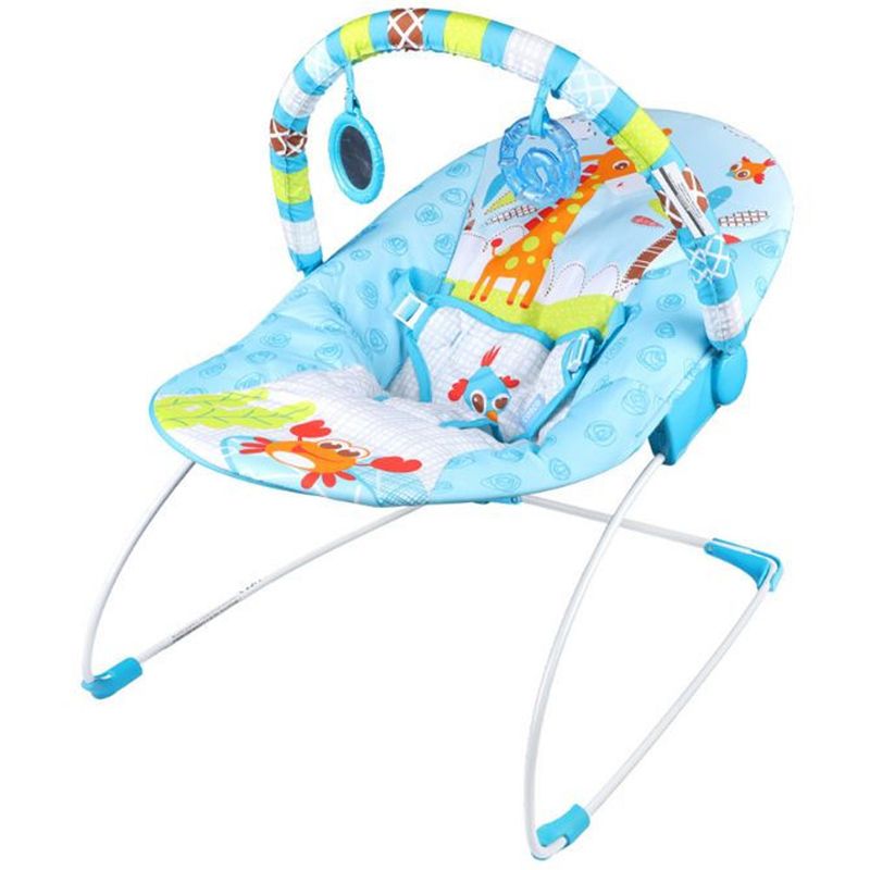 COSCO - Silla Mecedora para Bebe Cosco Nido Paraíso Azul