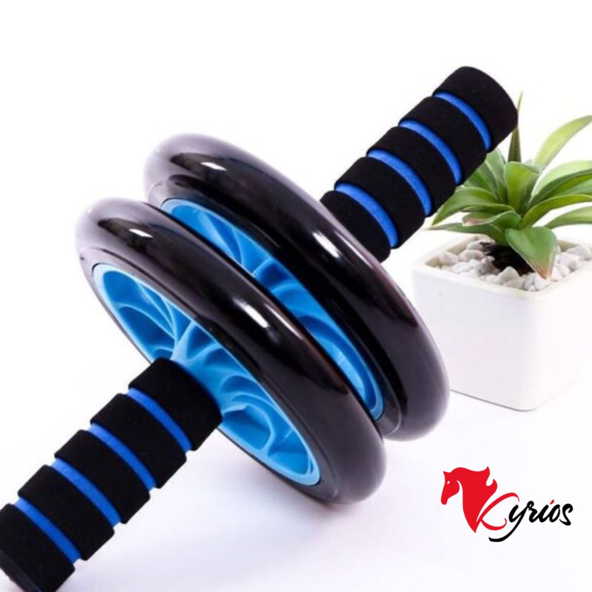 NO LOGO - RUEDA ECONOMICA PARA ENTRENAR EL ABDOMEN DESDE CASA