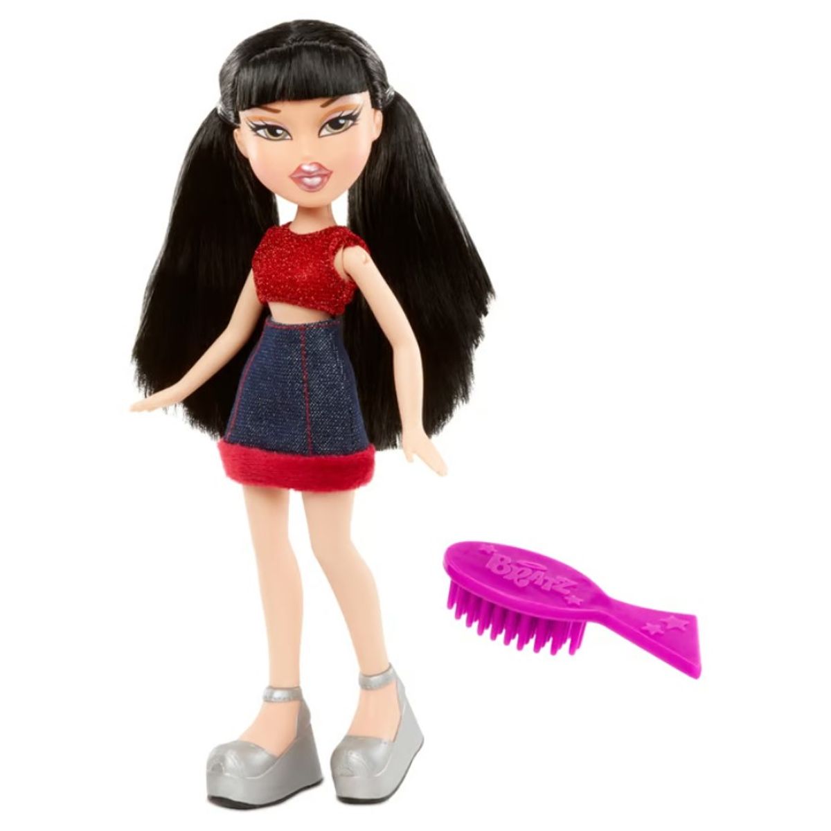 GENERICO - Muñeca Jade Básica Cabello Negro