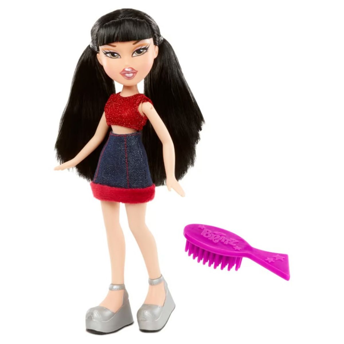 GENERICO - Muñeca Jade Básica Cabello Negro