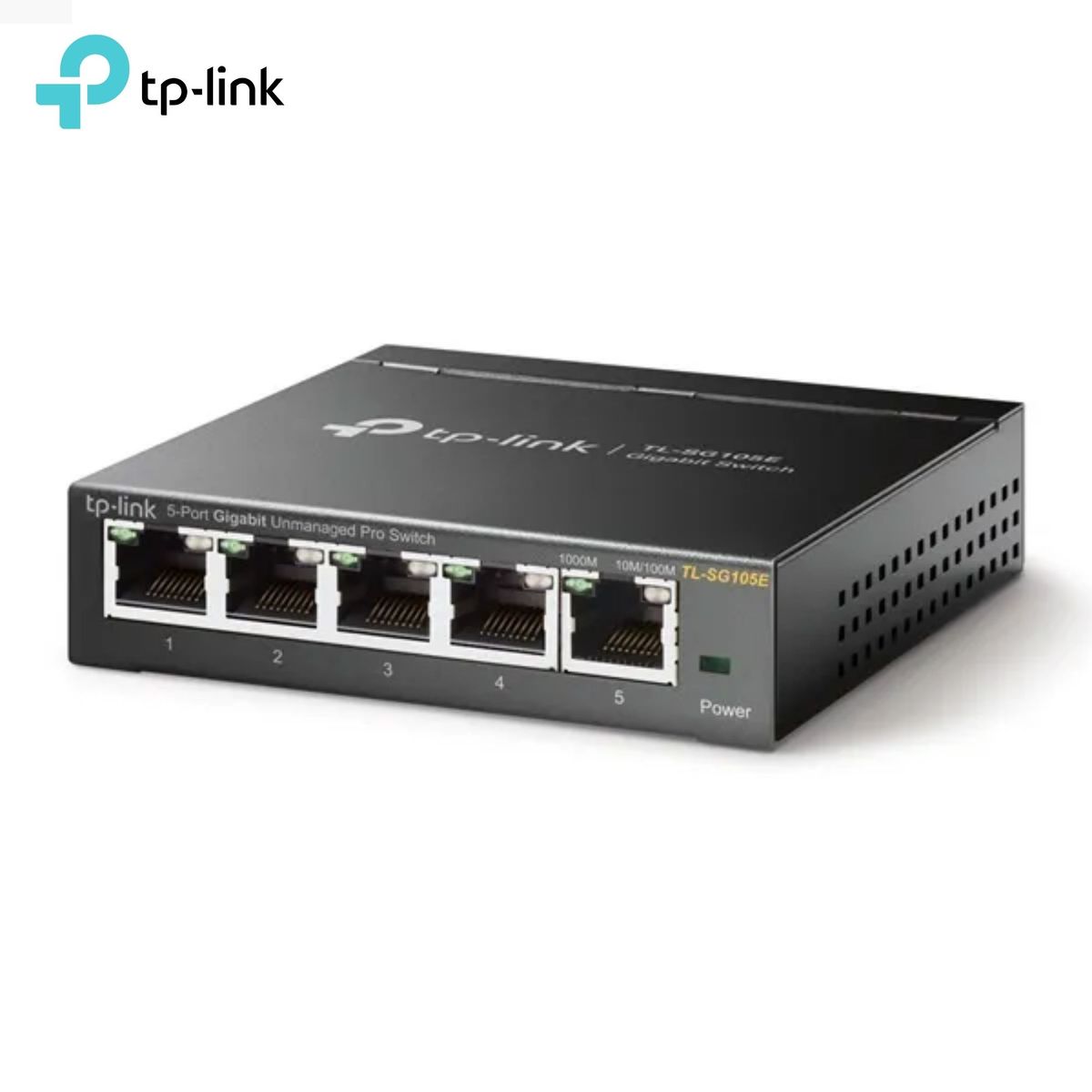TP LINK - SWITCH TP-LINK TL-SG105 GIGABIT 5PTOS 10 100 1000MBPS METALICO