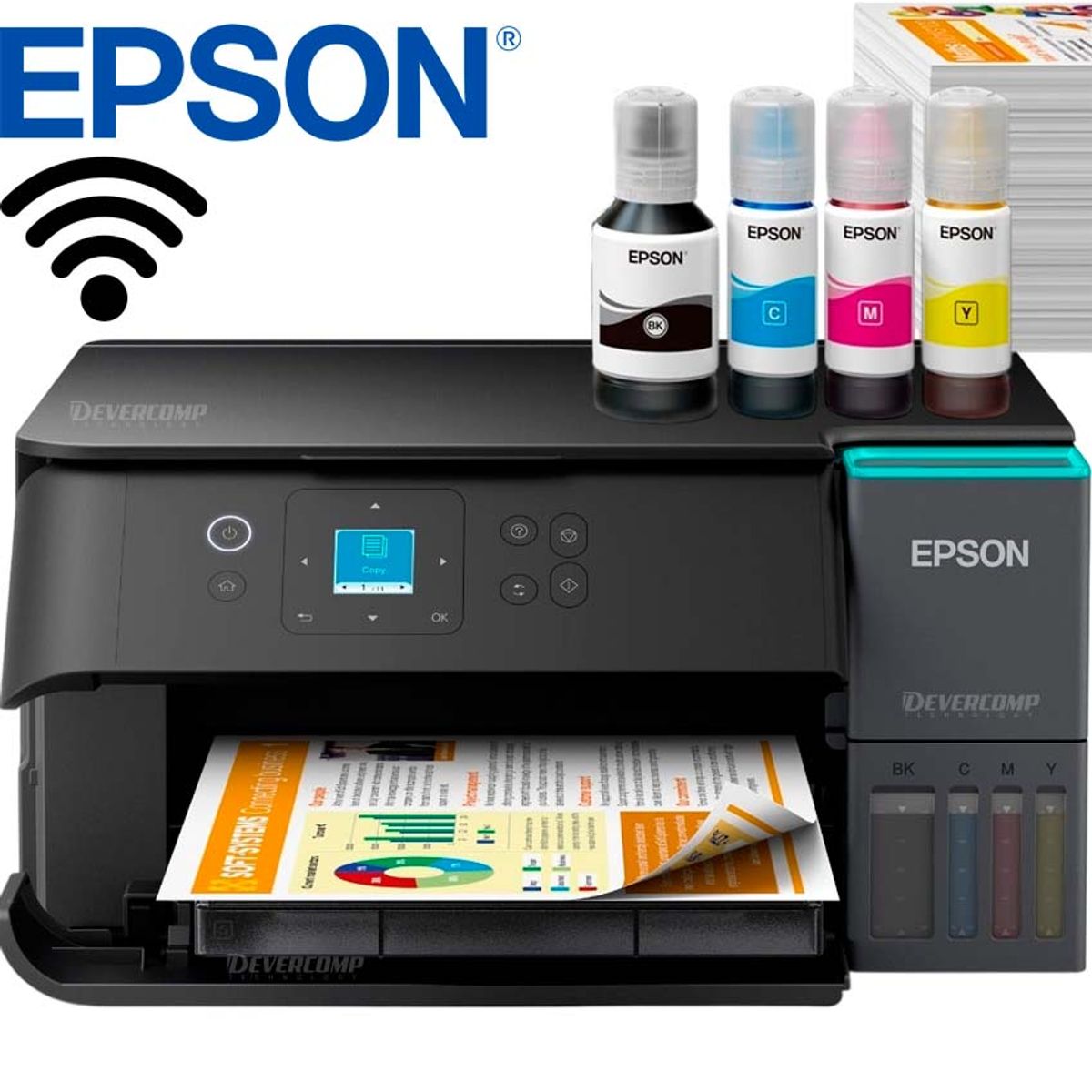 EPSON - Impresora Epson L4360 EcoTank Multifuncional Wifi Duplex