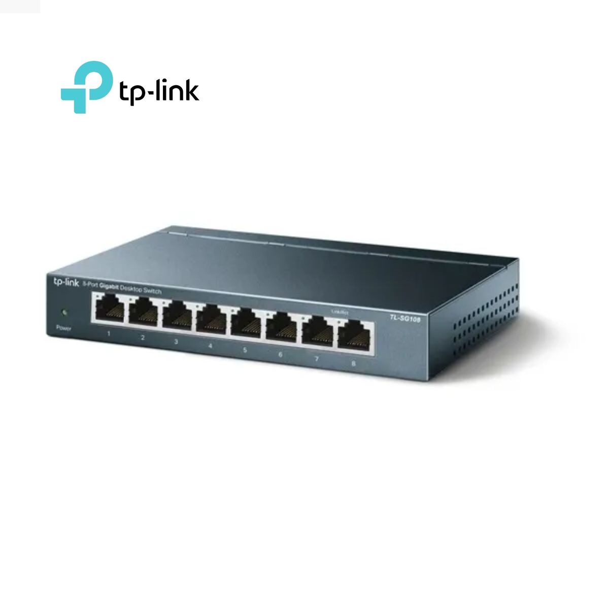 TP LINK - CONMUTADOR TP-LINK TL-SG108 GIGABIT 8PTOS