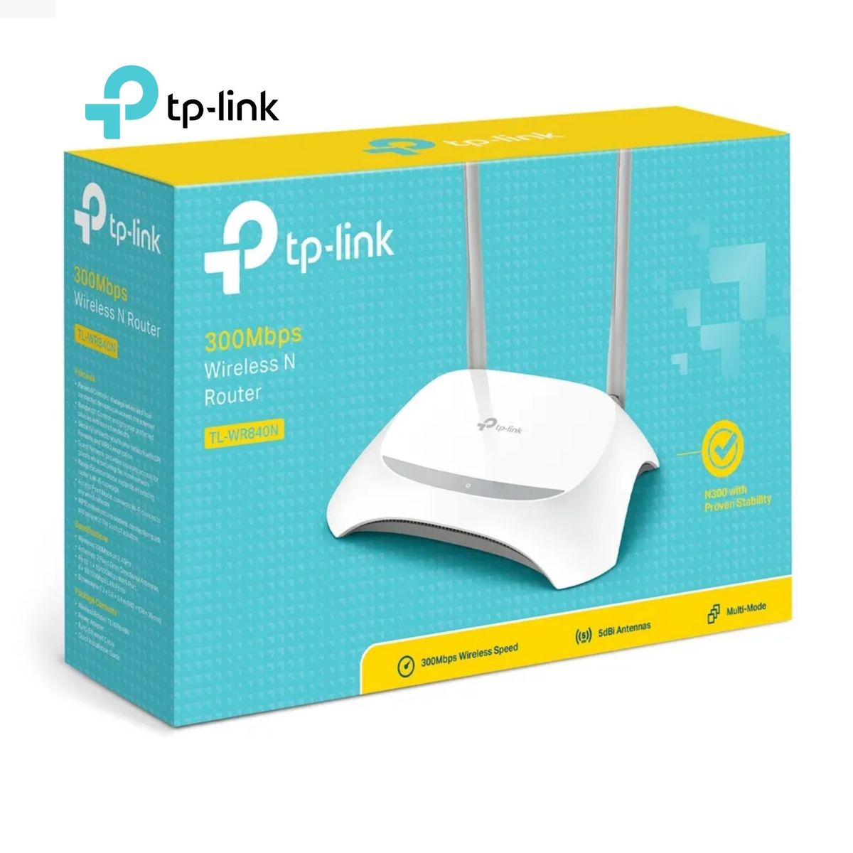TP LINK - ENRUTADOR TP-LINK TL-WR840N INALÁMBRICO N 300M