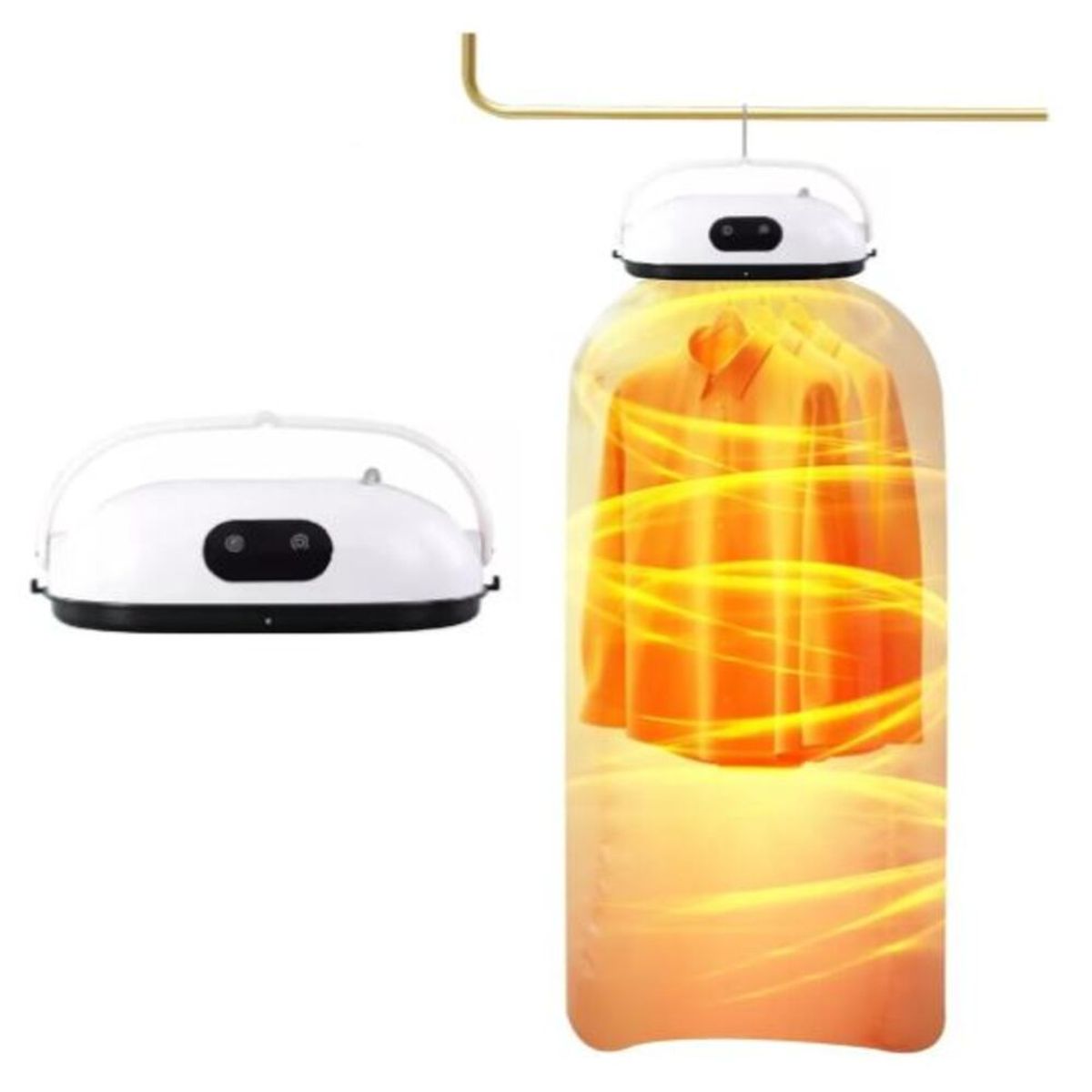 GENERICO - Secadora De Ropa Portatil Electrica Practica Y Plegable