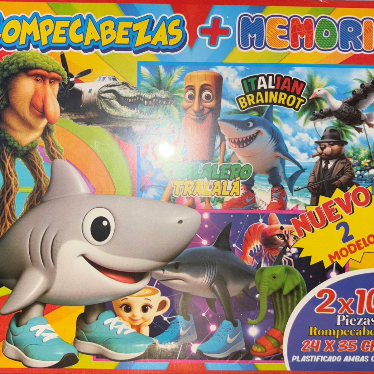 GENERICO - ROMPECABEZAS TRALALERO NIÑOS 100 PIEZAS