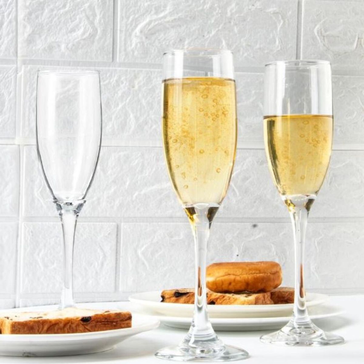 GENERICO - 6 Copas para Champagne  180 ml