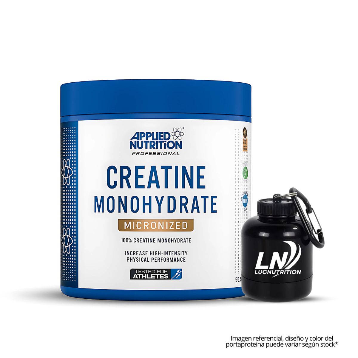 APPLIED NUTRITION - Creatina Applied Nutrition 250 g - Monohidratada y Micronizada + Portaproteina