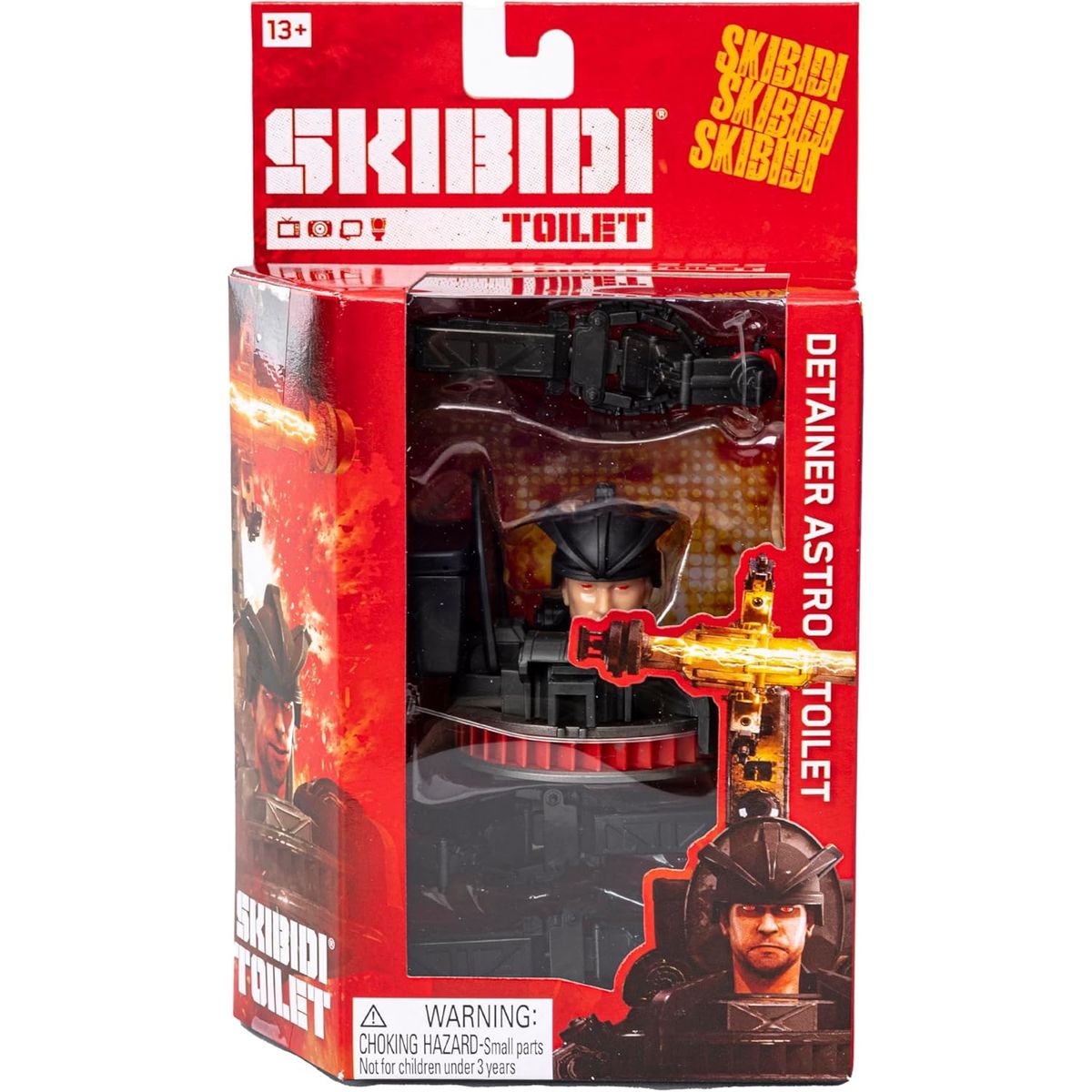 FIRST 4 FIGURES - SKIBIDI Toilet Deluxe Figura Detainer Astro 15cm
