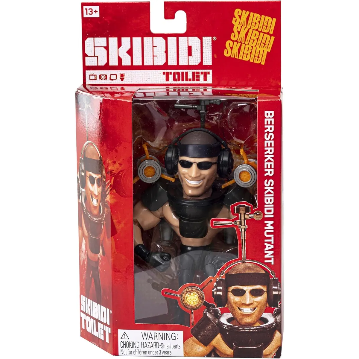 FIRST 4 FIGURES - SKIBIDI Toilet Deluxe Figura Berserker Mutant 15cm