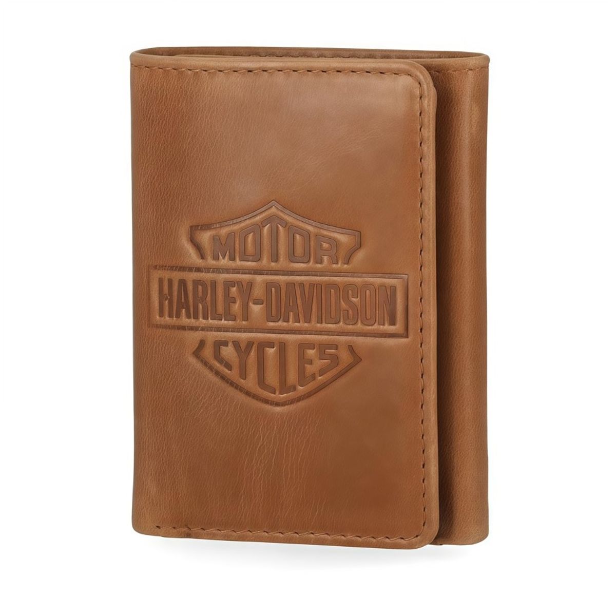 HARLEY DAVIDSON - BILLETERA HOMBRE HARLEY DAVIDSON 3 CUERPOS PROTECCION TARJETAS RFID