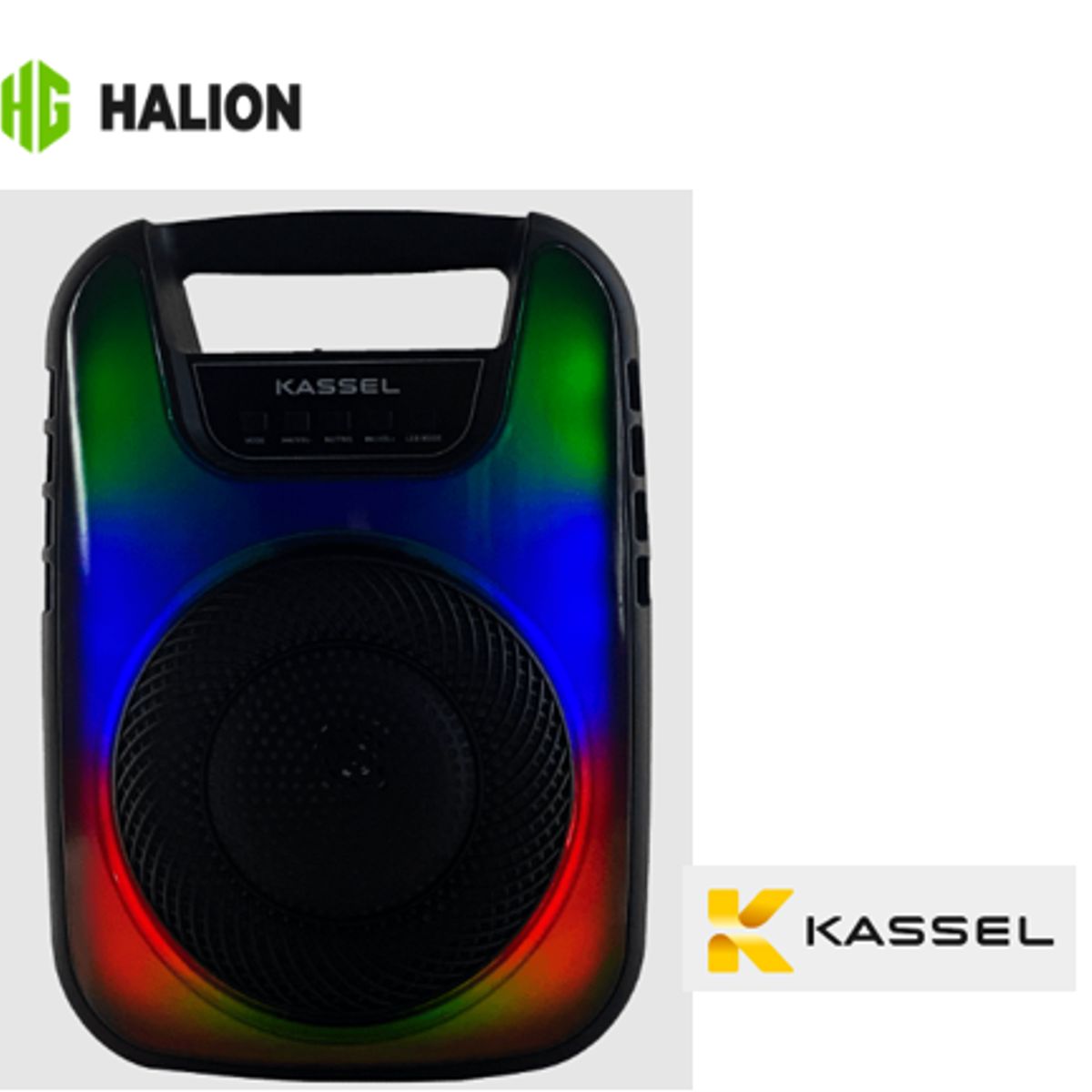 HALION - Parlante Portatil K810 USB TF Bluetooth TWS Radio FM KASSEL