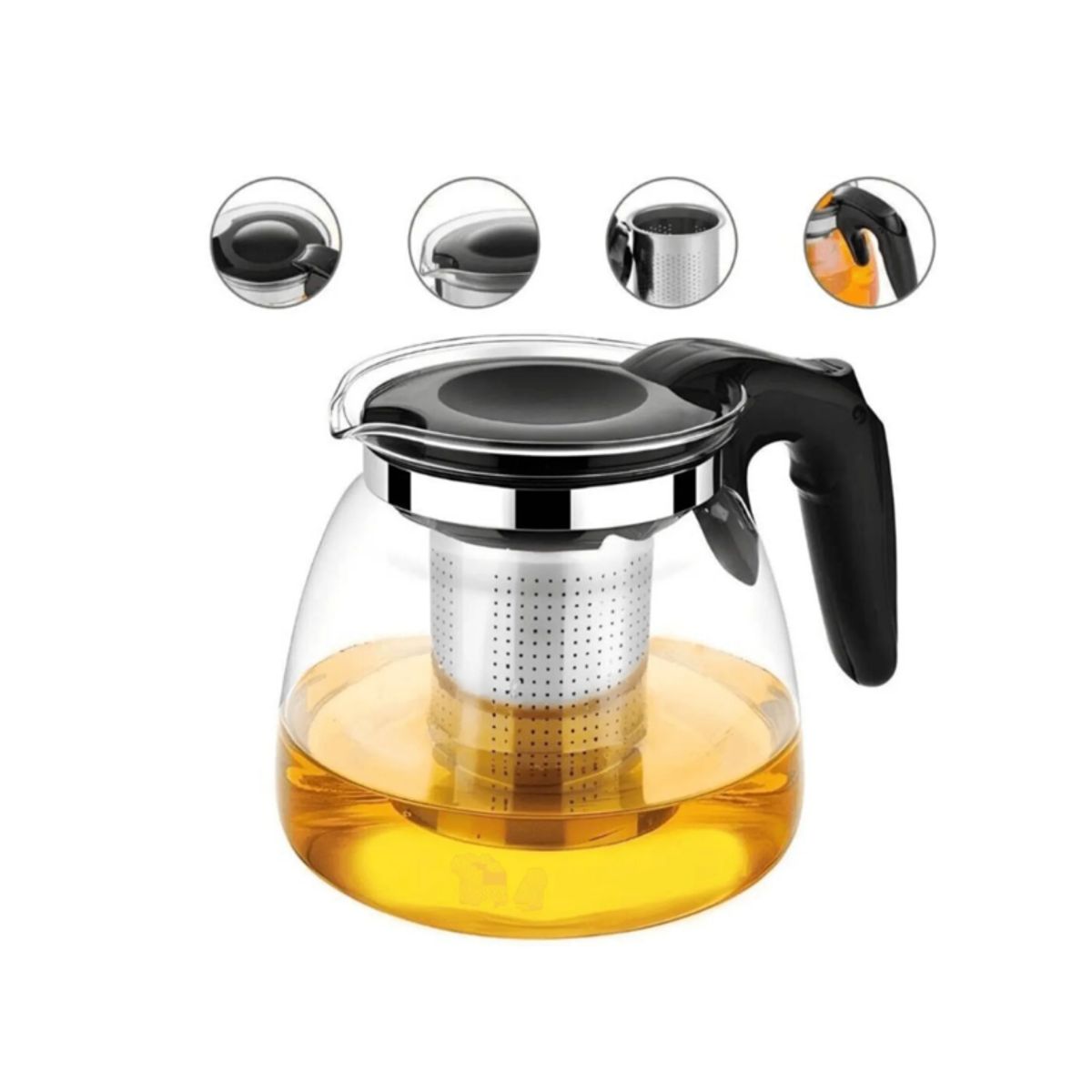 GENERICO - Tetera con infusor   1200 ml