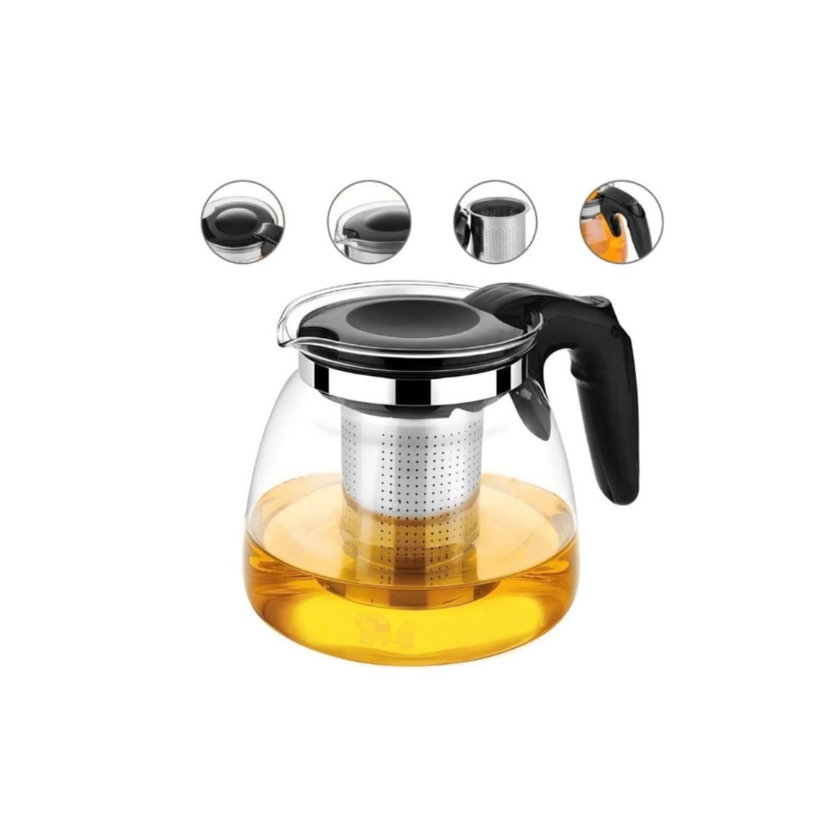 GENERICO - Tetera con infusor   1200 ml