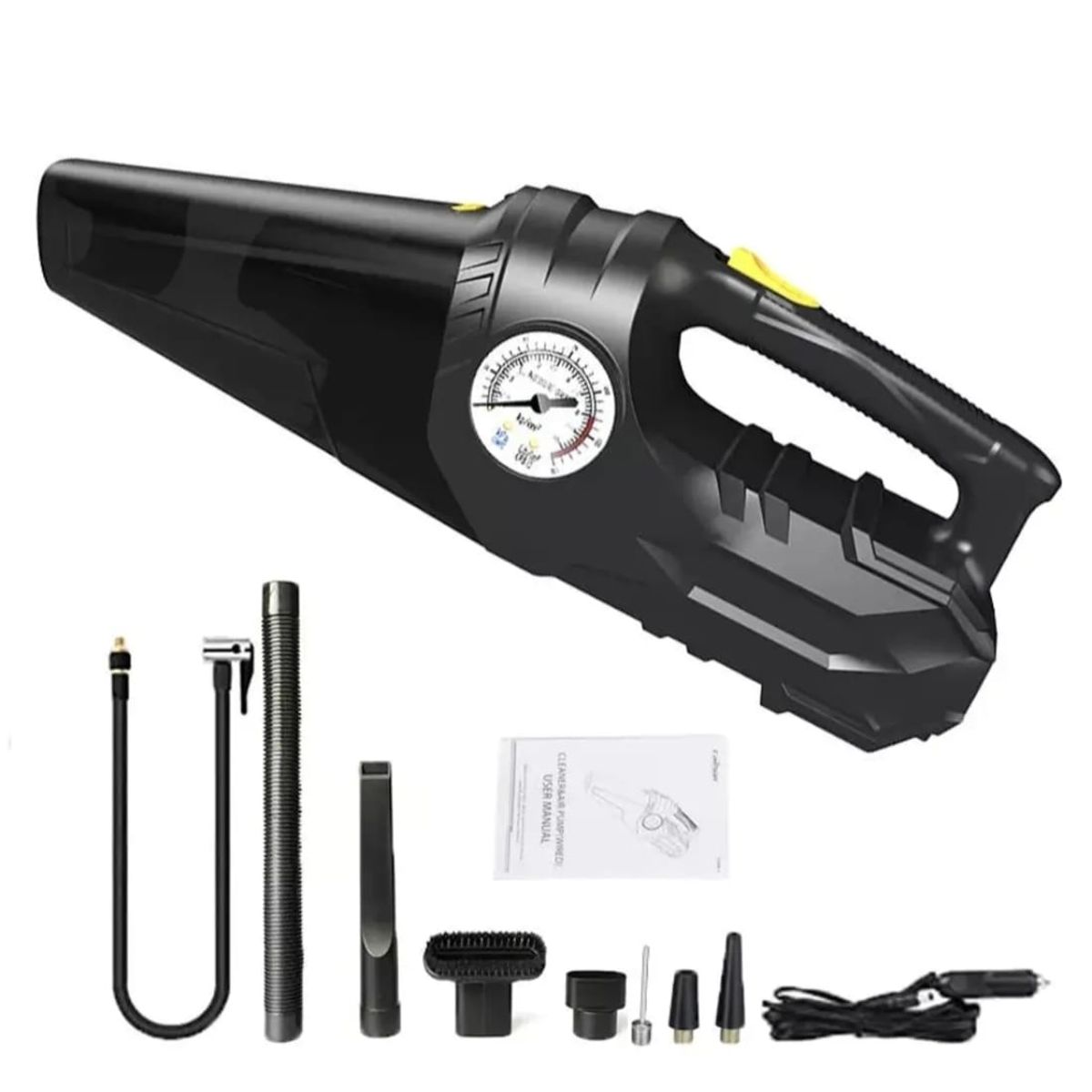 GENERICO - Aspiradora y Compresor De Aire Para Auto 100 Watts Potente