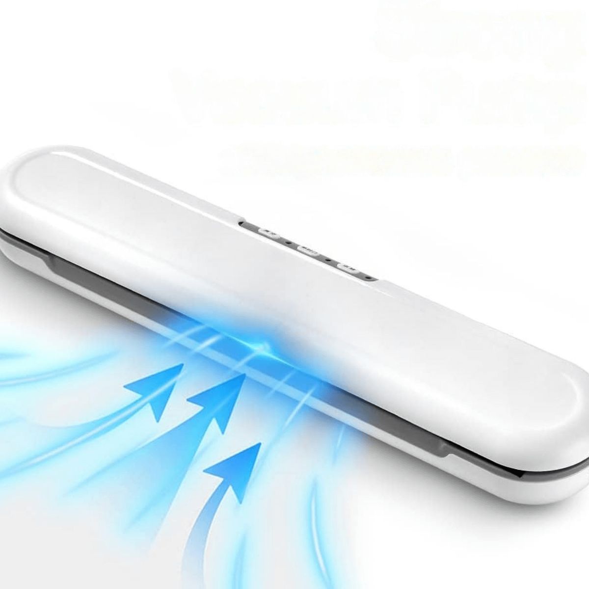 GENERICO - Máquina Selladora de bolsas al vacío compacta 135 W - Blanco