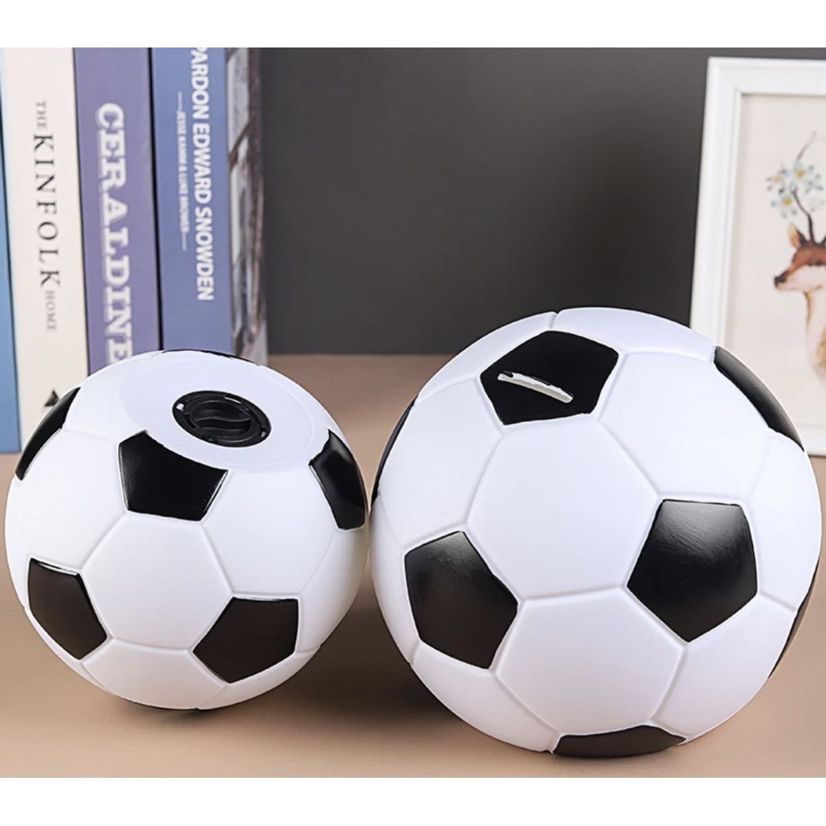 GENERICO - Alcancia para Niños de Pelota Futbol Irrompible Balon PVC