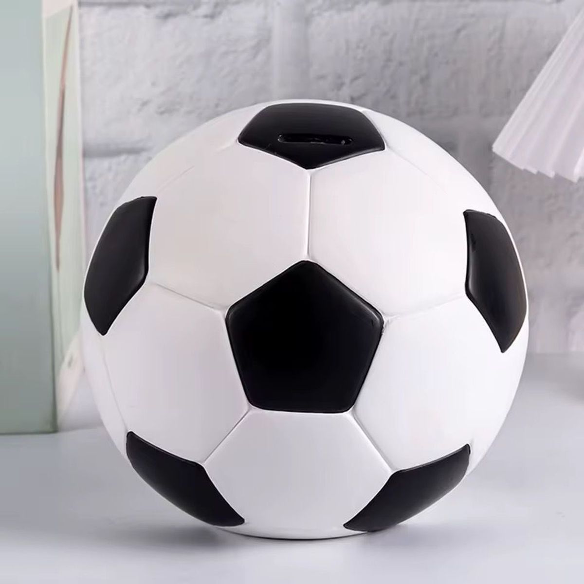 GENERICO - Alcancia para Niños de Pelota Futbol Irrompible Balon PVC