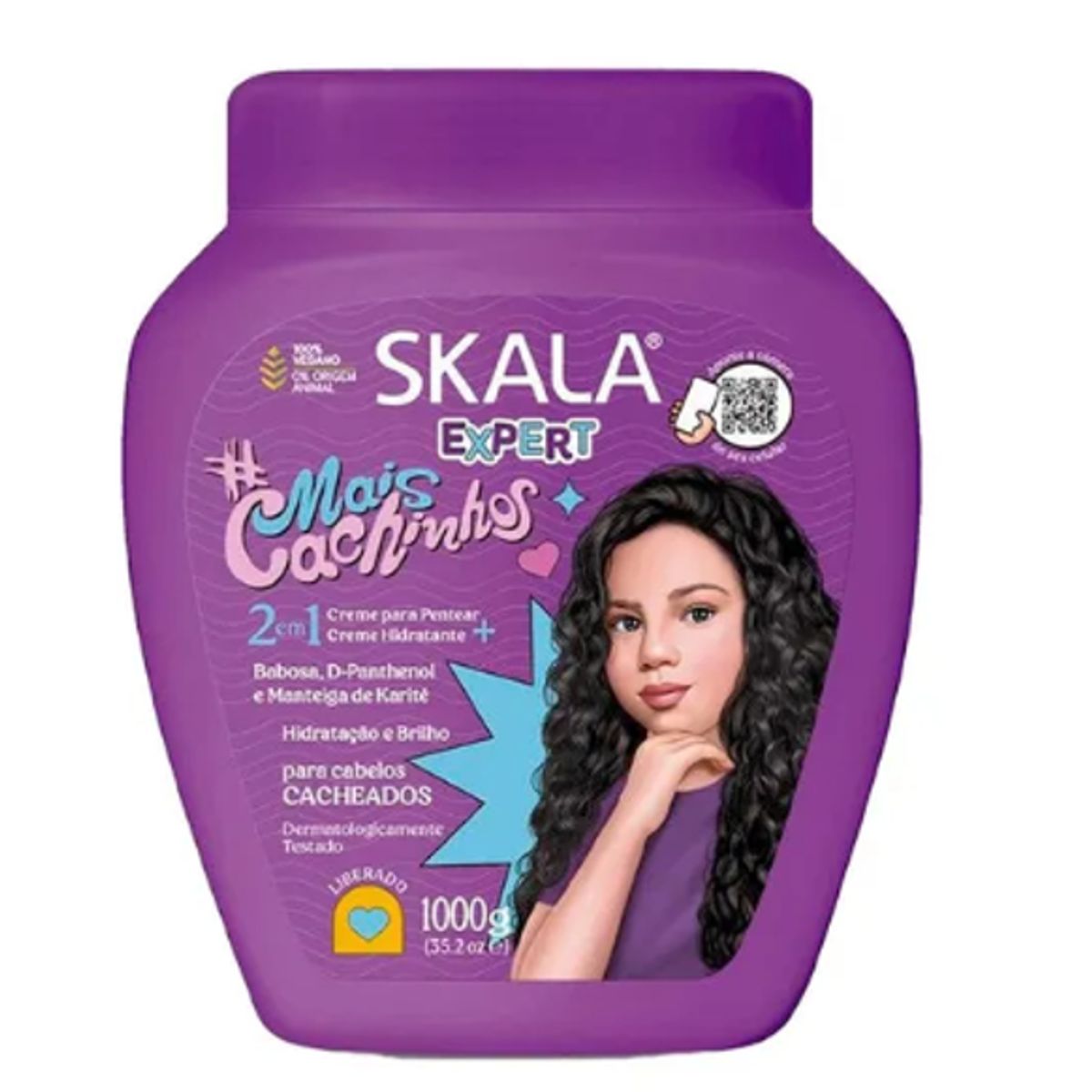 SKALA - CREMA TRATAMIENTO CAPILAR MAIS CACHINHOS SKALA EXPERT 1000G
