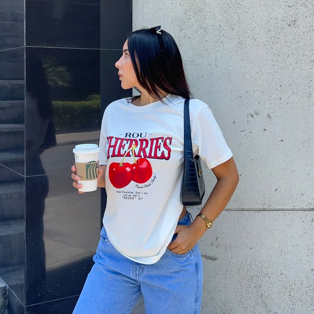 GENERICO - POLO OVERSIZE CHERRY PARA MUJER