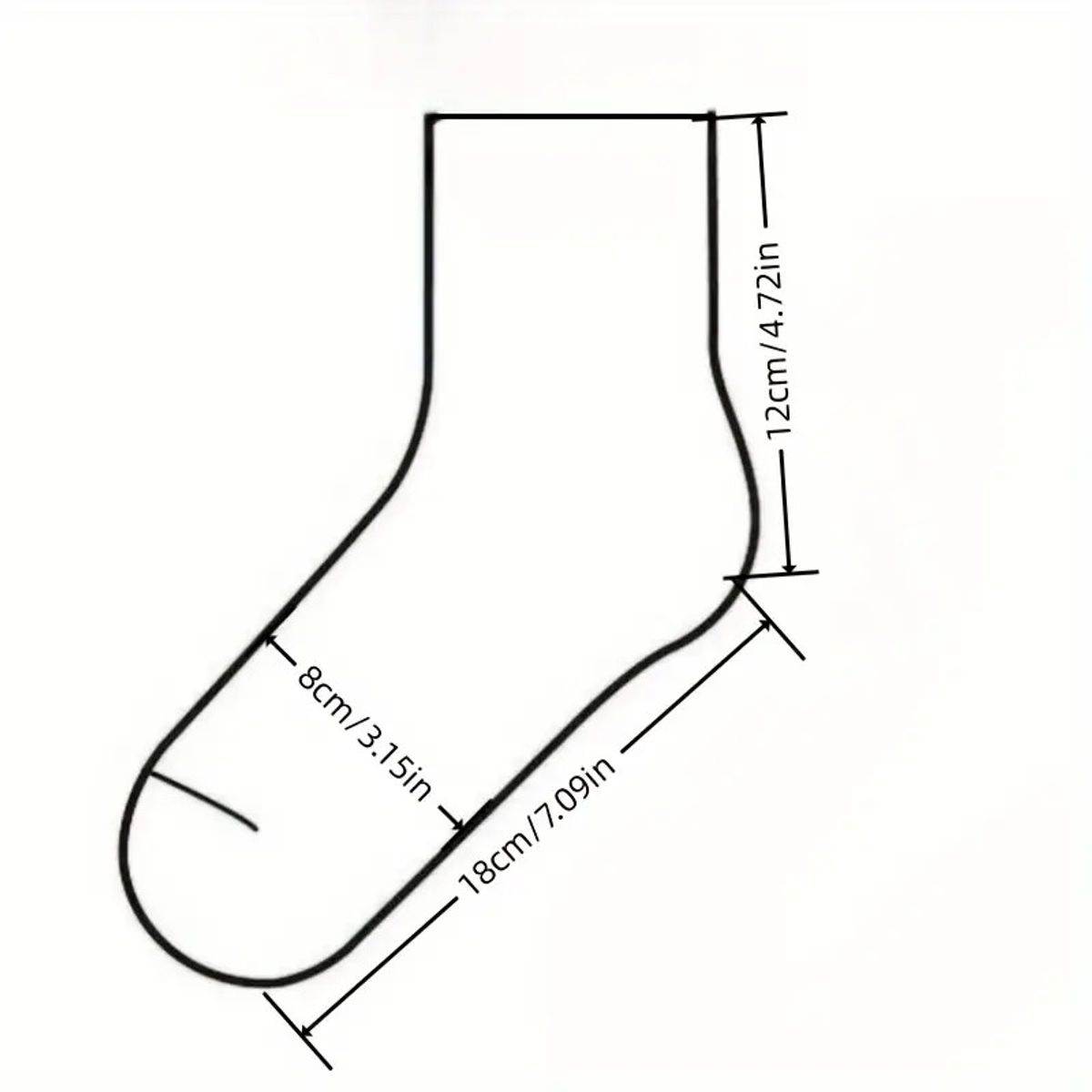 GENERICO - Medias o calcetines abrigadores para niños talla 22 al 29