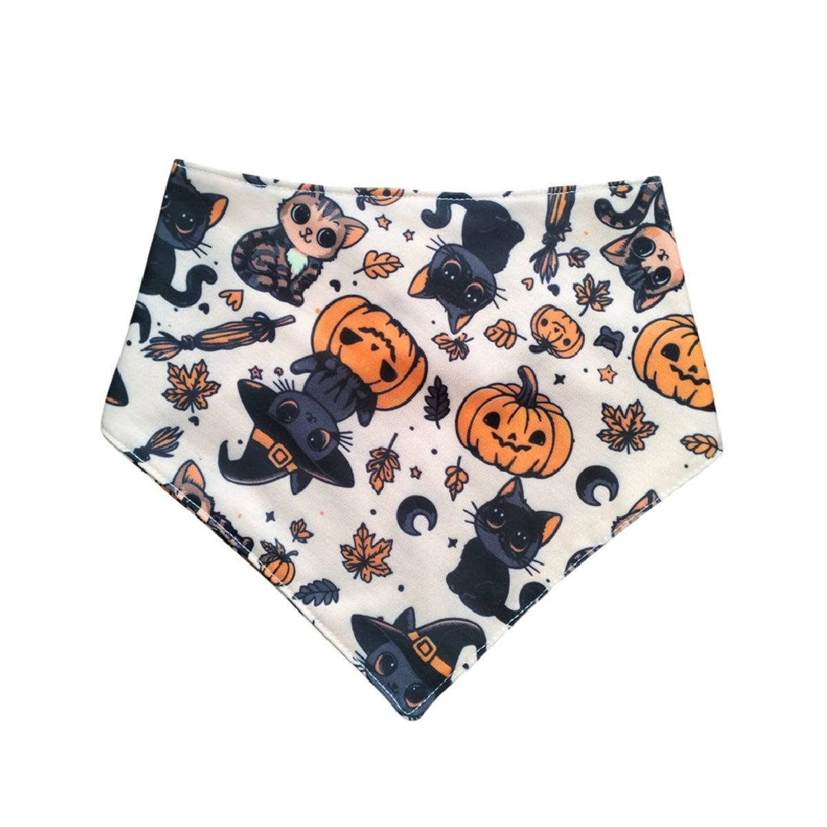 GENERICO - Bandana halloween mascotas perros y gatos talla M