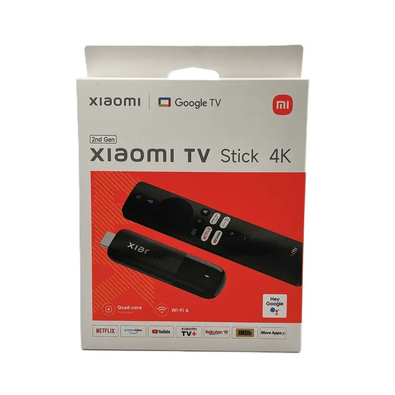 XIAOMI - TV Stick Xiaomi 4K 2nd Gen WIFI 6 2GB RAM /8GB ROM