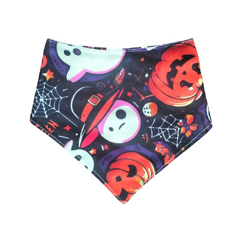 GENERICO - Bandana halloween para mascotas perros y gatos talla L