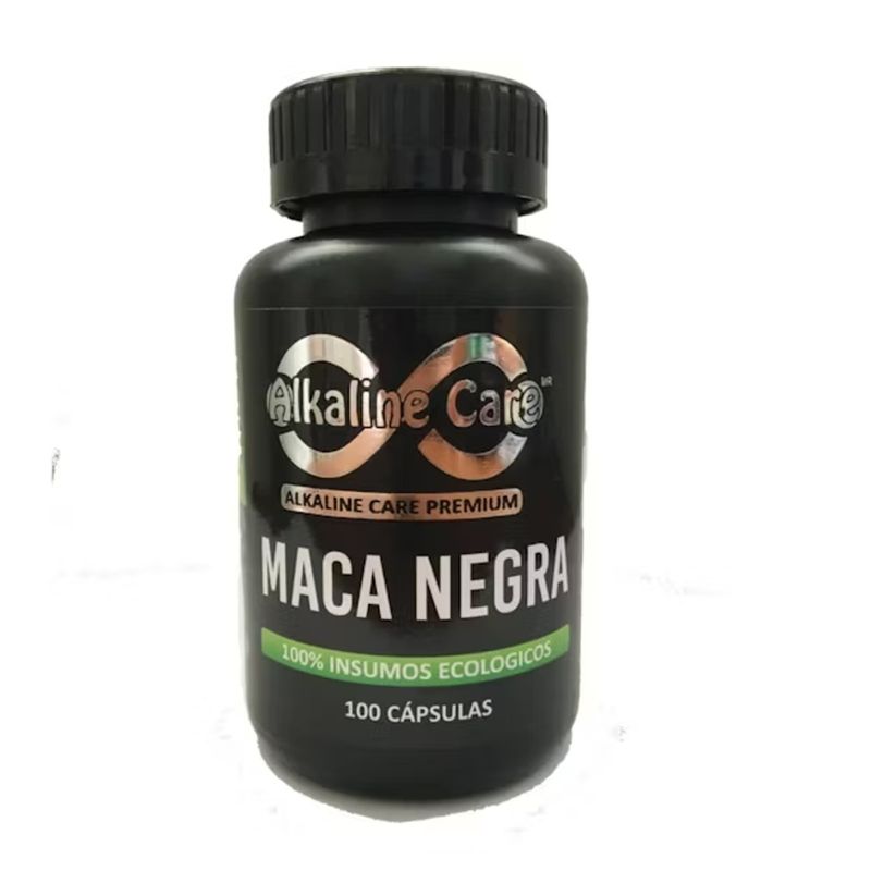 ALKALINE CARE - Maca Negra 100 Cápsulas