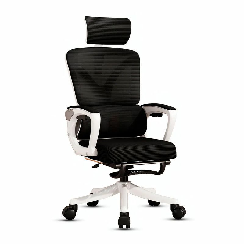 GENERICO - Silla Giratoria Haven C258WR con Reposapiés para Escritorio