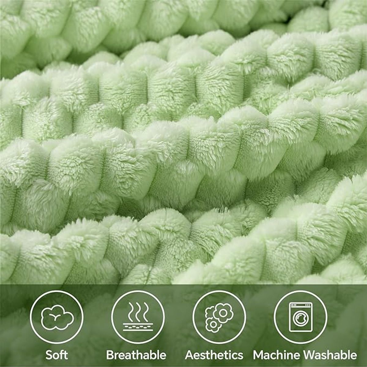 GENERICO - Manta de vellón Super Suave 2 plazas