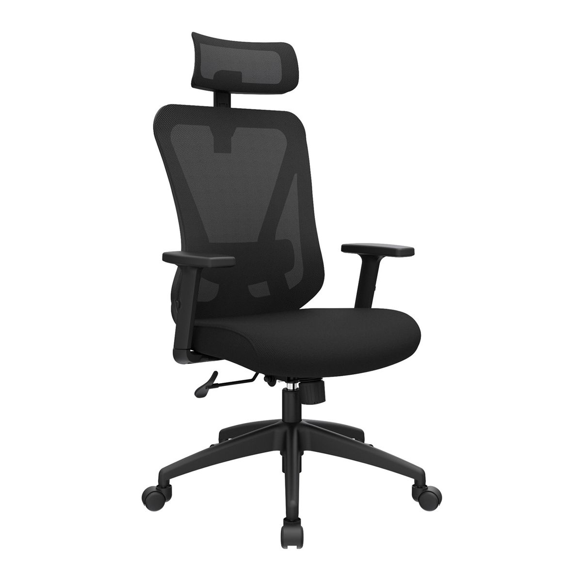 OFIDEAS - Silla Ergonómica Francia Presidente Mecanismo Lab Negro Ofideas