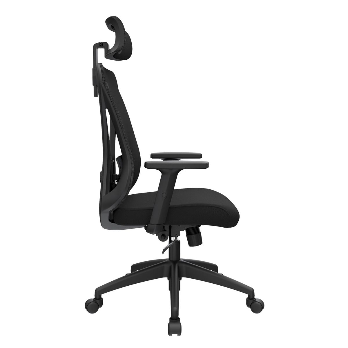 OFIDEAS - Silla Ergonómica Francia Presidente Mecanismo Lab Negro Ofideas