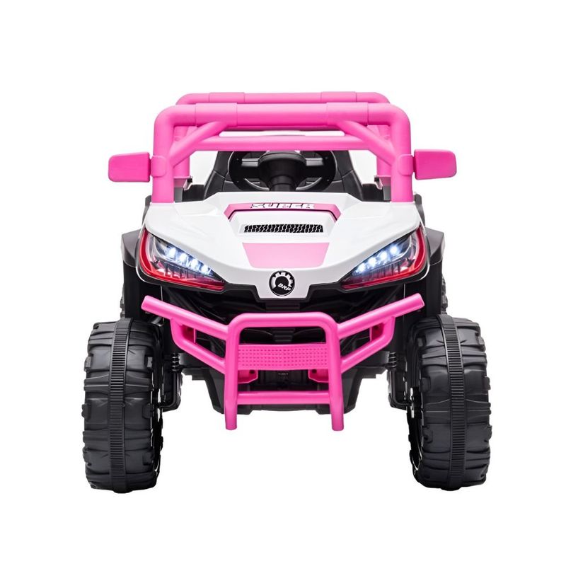 GENERICO - Camioneta Todo Terreno llantas EVA - GOMA  con luces LED, musical, USB, bluetooth, Aplicativo, etc.