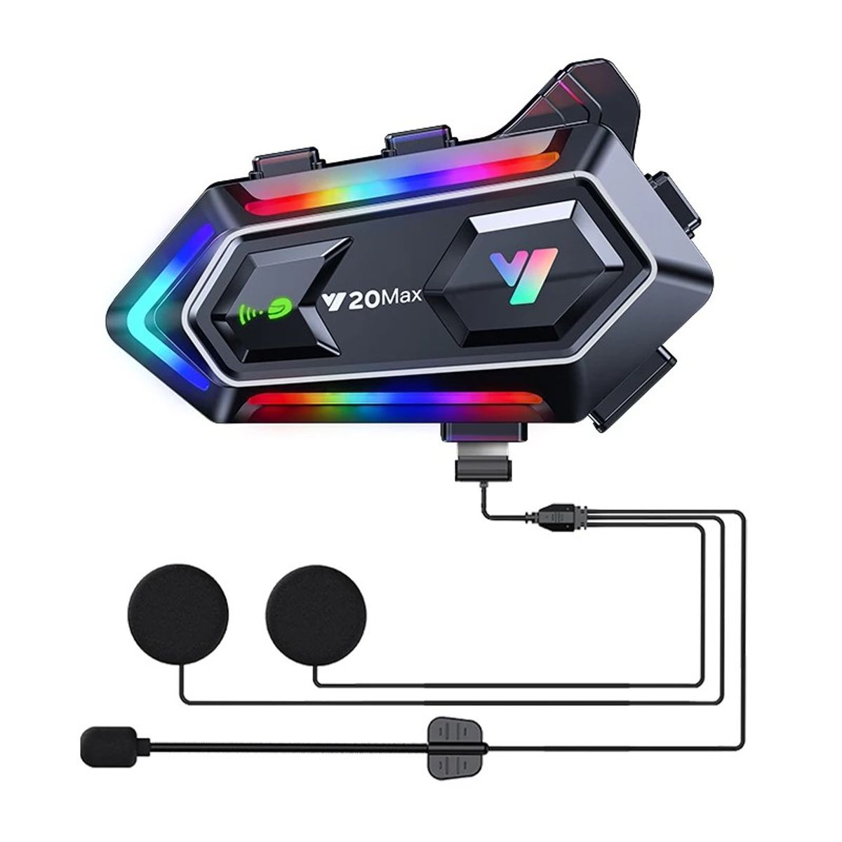 SEISA - Audifono Bluetooth Con Intercomunicador Para Casco - Manos Libres
