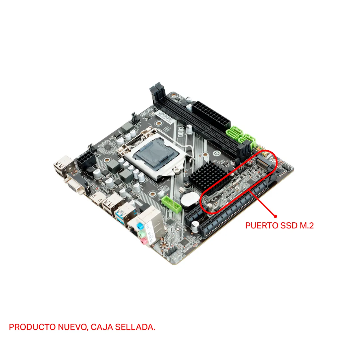 OEM - Placa madre H61DA1 DDR3 LGA 1155 2DA & 3ERA GENERACION