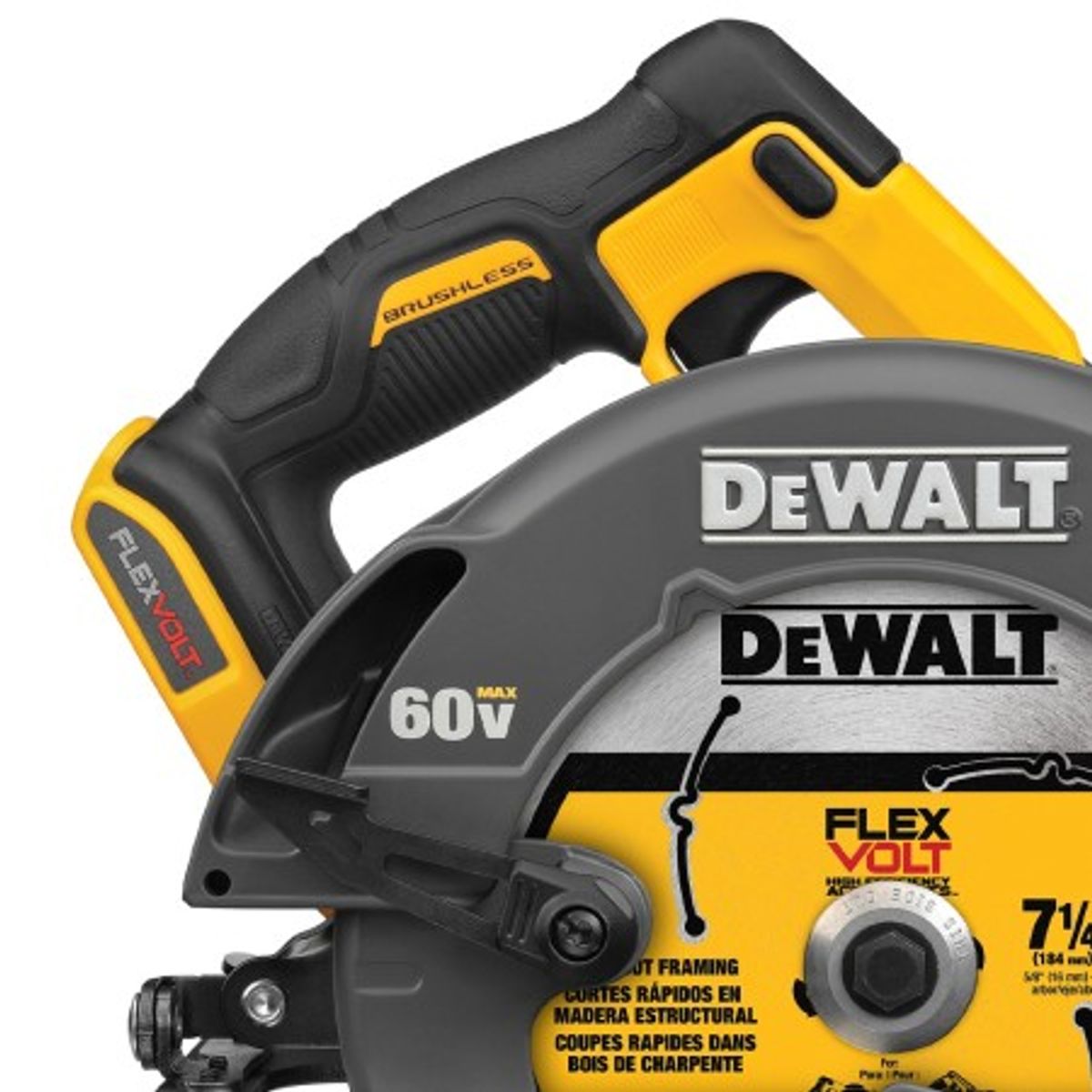 DEWALT - Sierra Circular 7 1/4" 60V Xr FlexVolt Dewalt DCS578B-B3