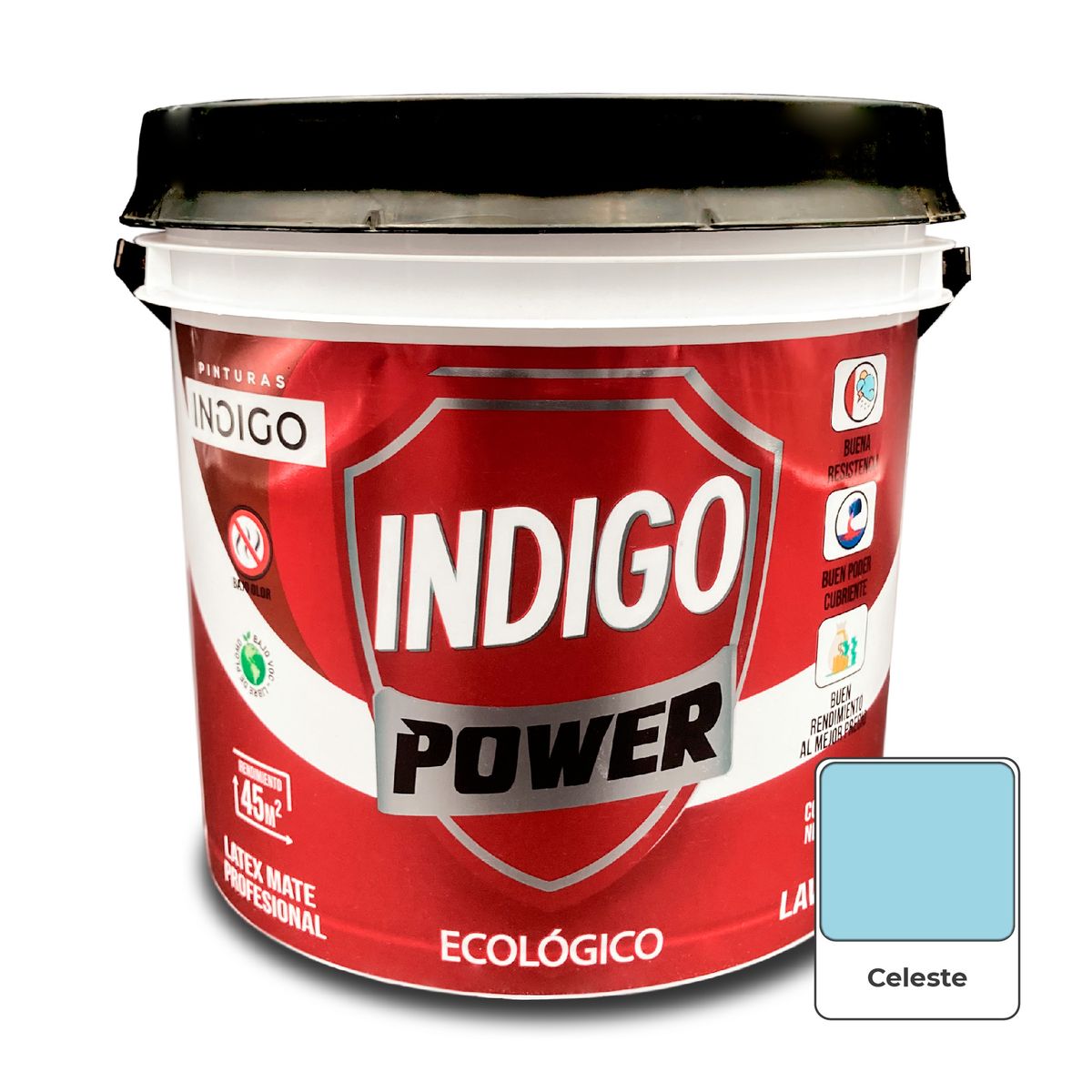 PINTURAS INDIGO - Látex INDIGO POWER Celeste