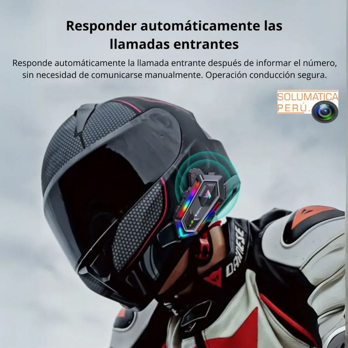 SEISA - Intercomunicador Para Casco Audifonos - Bluetooth Mano Libres