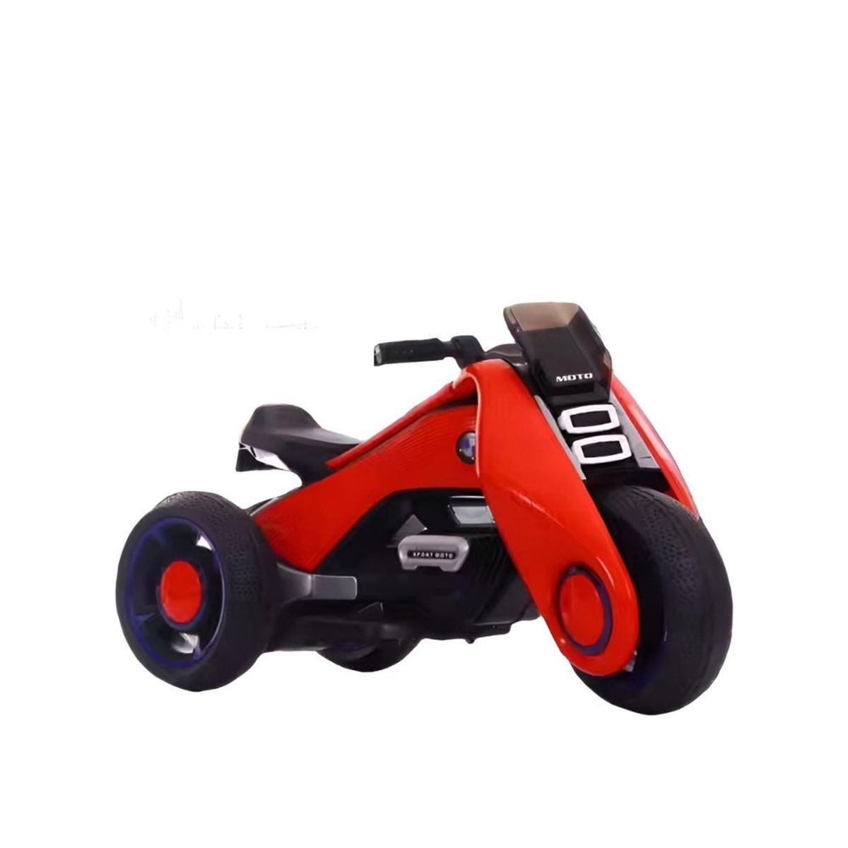 GENERICO - BMW Sport Moto a Batería para Niños 12V Potente Luces LED Sonido Bluetooth - 2-5 Años