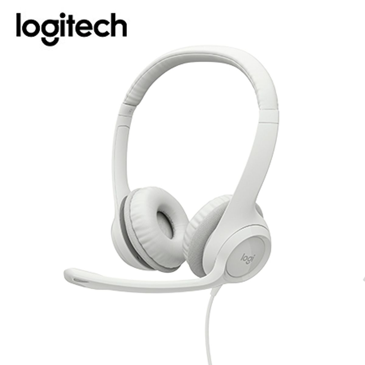 LOGITECH - AUDIFONO CMICROF LOGITECH H390 USB NOISE CANCELLING WHITE