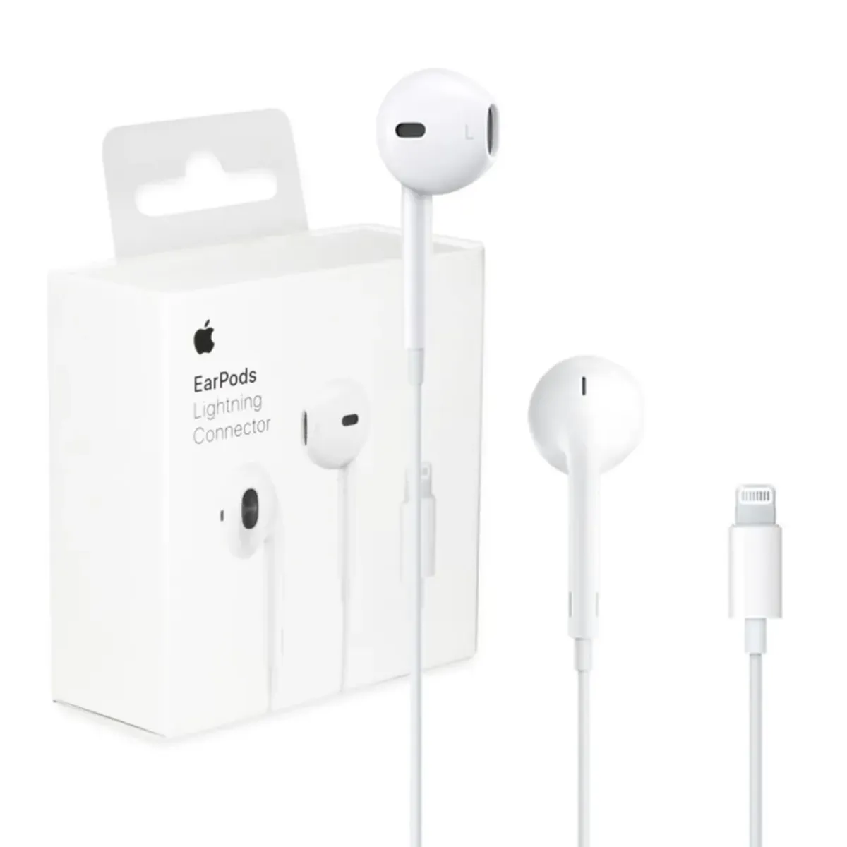APPLE - Audífono EarPods APPLE Lightning Connector Blanco