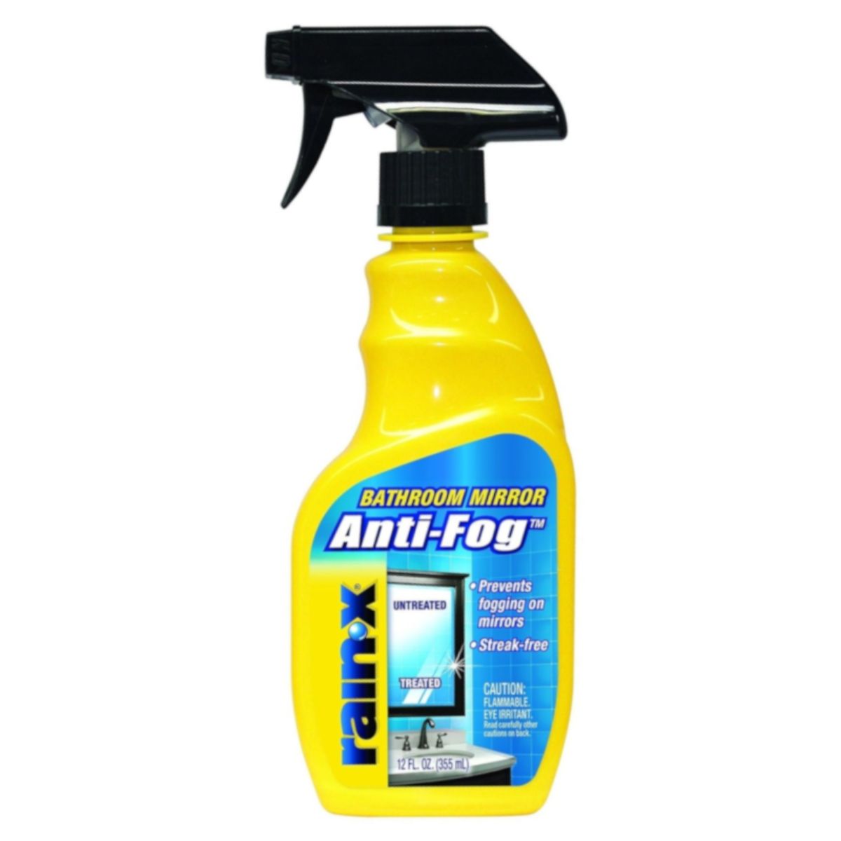 RAIN X - Revestimiento de vidrio para baño anti - fog 12 oz
