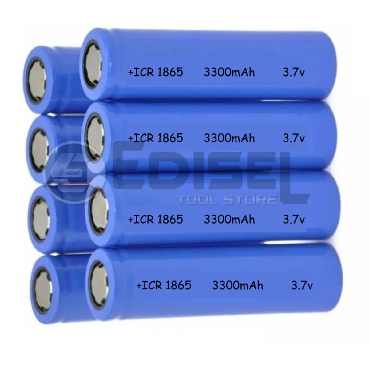 GENERICO - Pila Bateria Recargable De Li-ion 37 V 3300 Mah Icr18650  Icr-18650