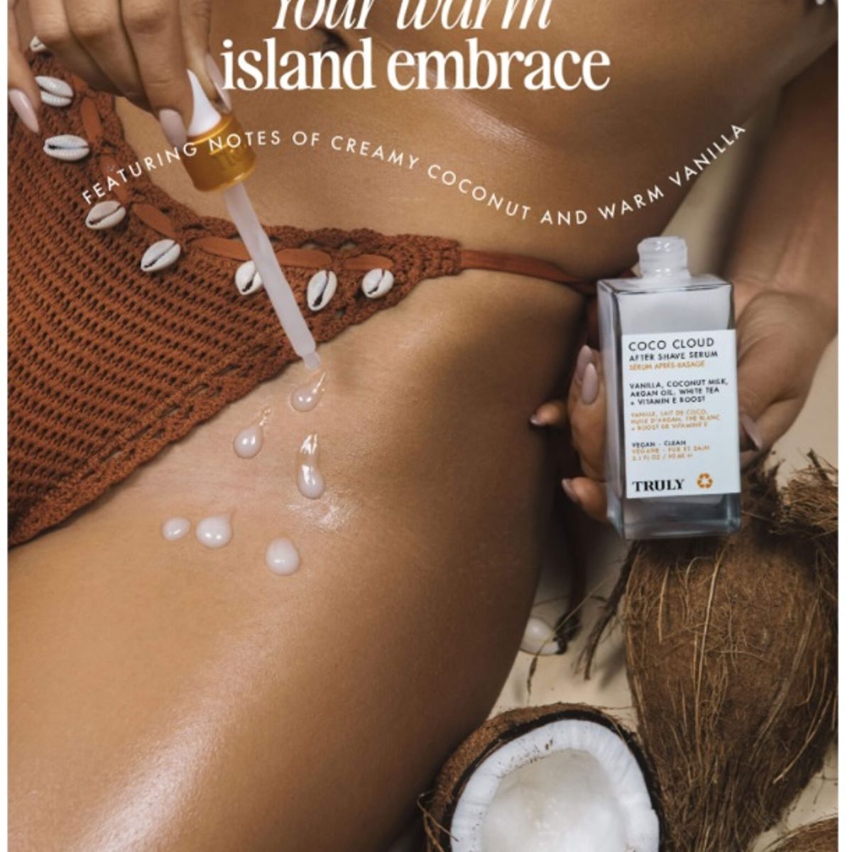 GENERICO - Truly Serum para después del afeitado Coco Cloud 90 ml