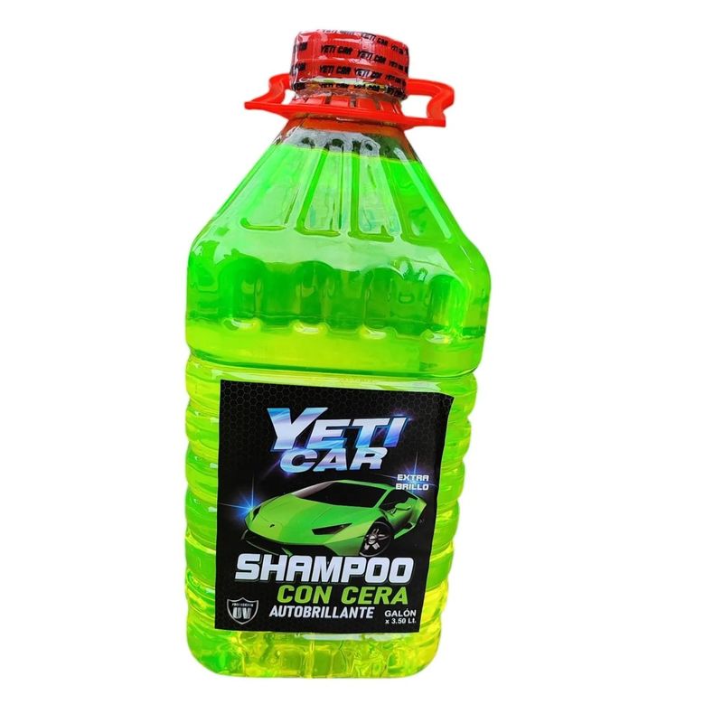 GENERICO - Shampoo Con Cera Para Vehículo Galón 3.500 Litros